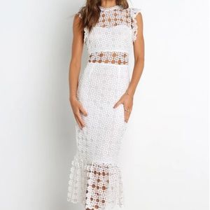 Petal and Pup - Lauren Dress White Size 2